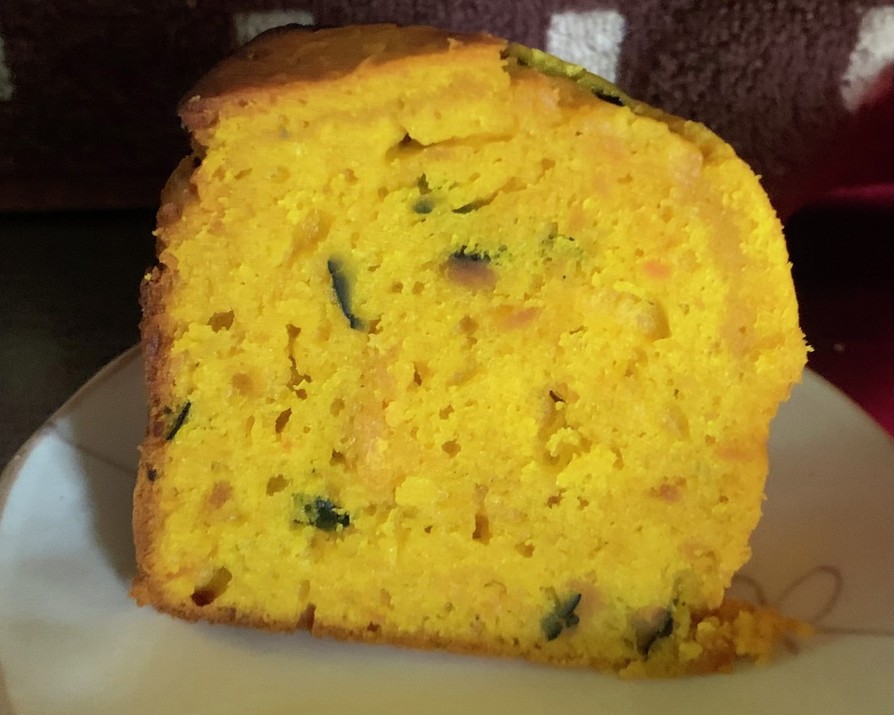 かぼちゃのパウンドケーキの画像