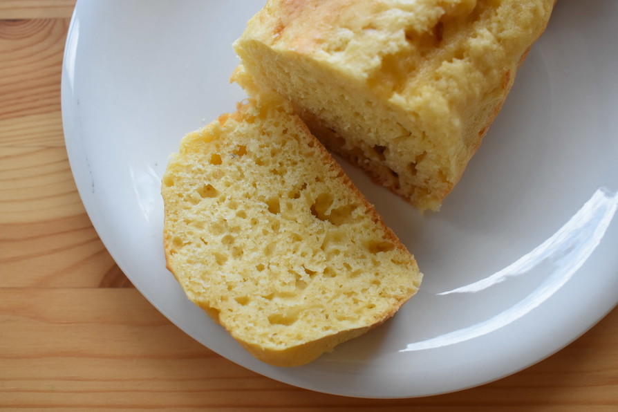 長芋のパウンドケーキの画像