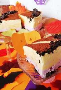 【ハロウィン】ヨーグルトムースケーキ