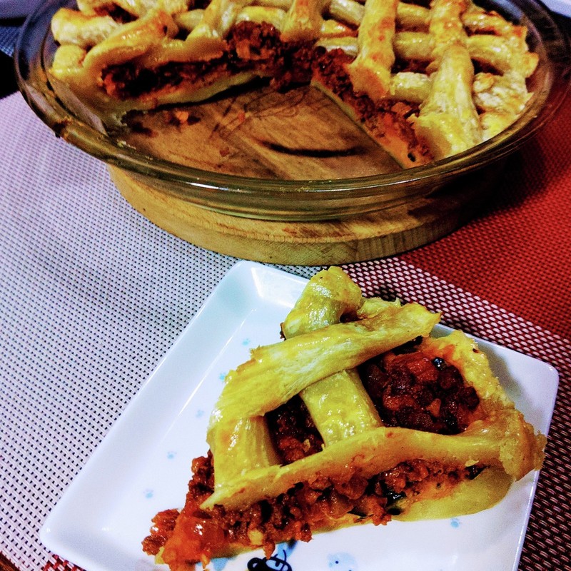 二層パンプキンパイのレシピ