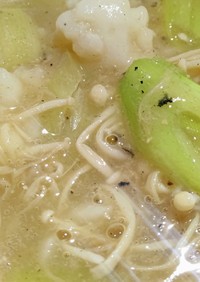米粉できりたんぽ風スープ