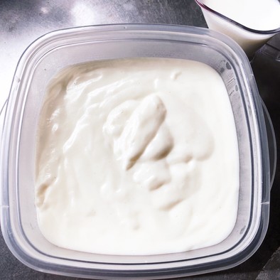 米粉のホワイトソースの写真