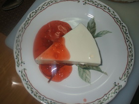 レアチーズケーキ