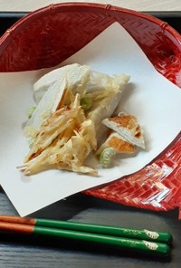 【野菜ソムリエ】海老芋の天ぷら