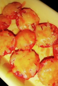 ミニトマトのチーズ焼き