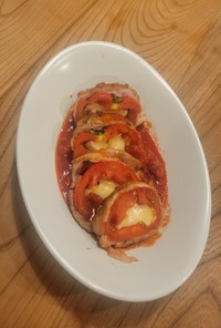 トマトとチーズ豚巻き