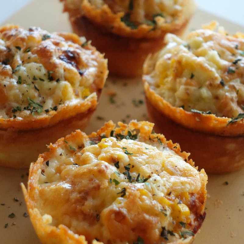 ハラペーニョコーンマフィンのレシピ