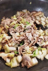 【時短★簡単】豚肉と白菜の中華炒め