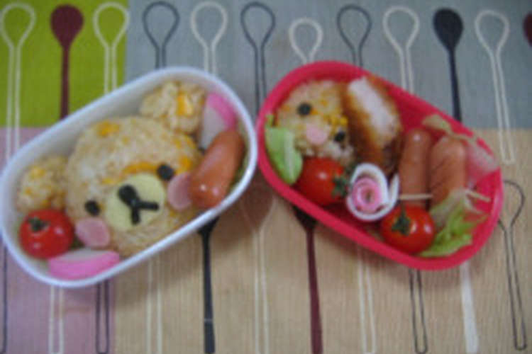 リラックマ チャーハン キャラ弁 レシピ 作り方 By ももなっつ クックパッド 簡単おいしいみんなのレシピが352万品