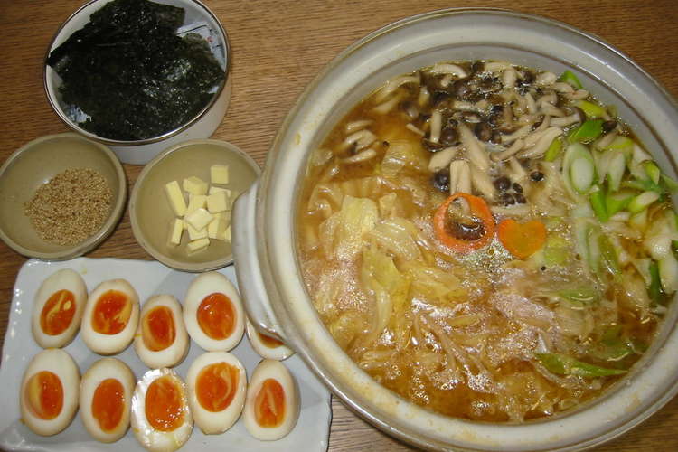 トッピングが楽しい ラーメン鍋 レシピ 作り方 By さちきょん クックパッド