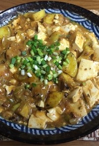 麻婆薩摩芋豆腐