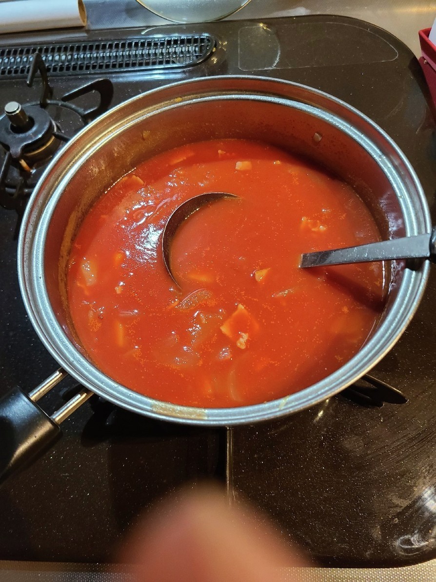 深夜の濃厚あらごしトマトスープの画像