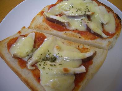 簡単☆椎茸のピザトーストの写真