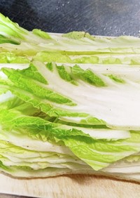 白菜の簡単保存方法
