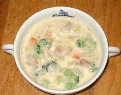 ベジタブルコーンスープの写真