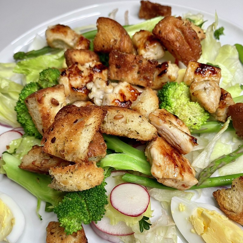 自家製クルトンのレシピ