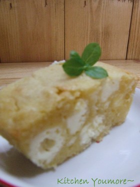 チーズそのまま☆クリームチーズケーキ