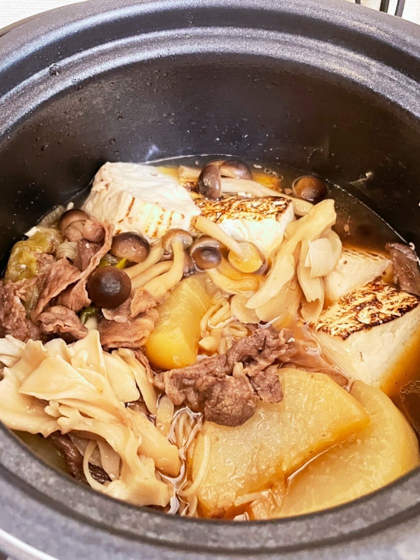 【電気圧力鍋】肉豆腐の画像