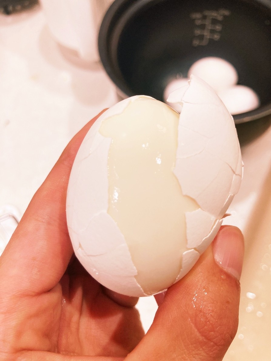 【電気圧力鍋専用】ツルっとむけるゆで卵の画像