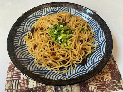 スパゲティ・奈良漬けの写真