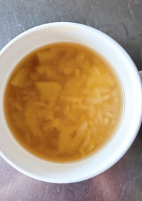 99.切干大根と芋の中華スープ