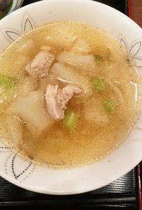 鶏とかぶのスープ