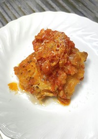 【イタリア】チキンのトマト煮