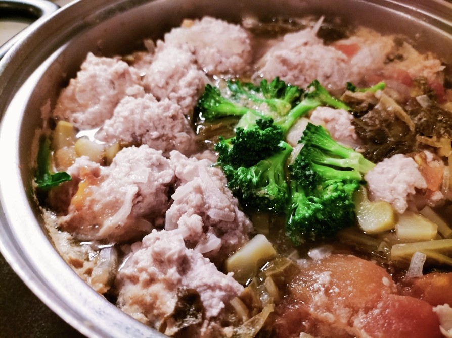 ポトフ風 / 彩り肉団子スープの画像