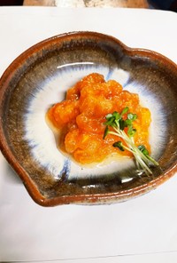 柿のおろし和え☆居酒屋メニュー