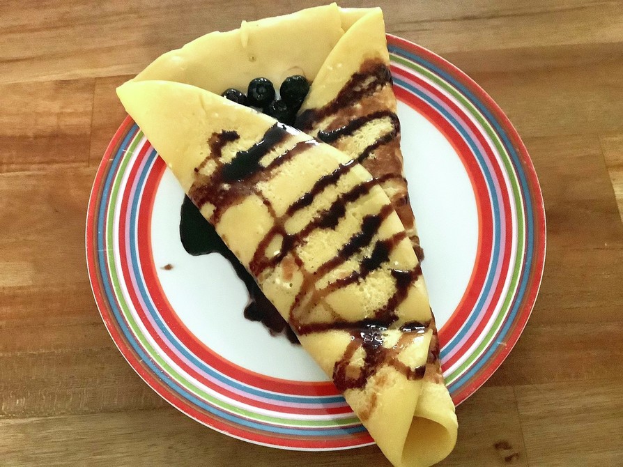 ブルーベリーバターミルクパンケーキのレシピ