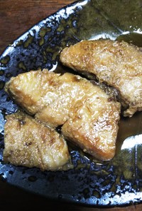 ワラサ の 生姜・ニンニク醤油 焼き