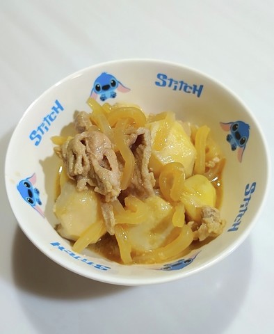 里芋と豚肉のうま煮の写真