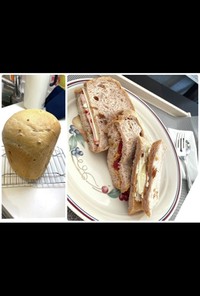 イチジクとクルミのパン〜ホームベーカリー