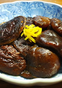 椎茸の含め煮　バルサミコ酢でノンシュガー