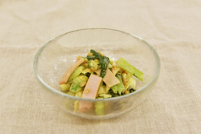 納豆サラダの写真