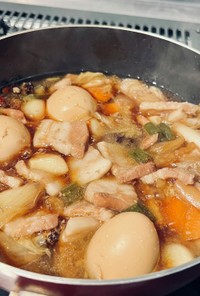 豚バラと野菜の角煮　〜管理栄養士まゆみ〜