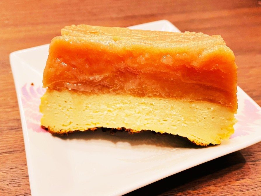 甘さ控えめタルトタタンチーズケーキの画像