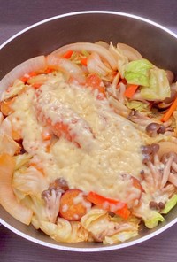 チーズのうまみ☆鮭の韓国風チーズ焼き