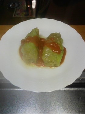 春キャベツを使った★ロールキャベツ♪