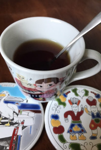 イガイガ➡ミルクなし紅茶+生姜□(^^♪