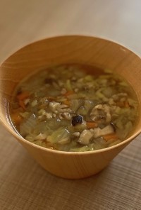 ぽかぽか 生姜スープ