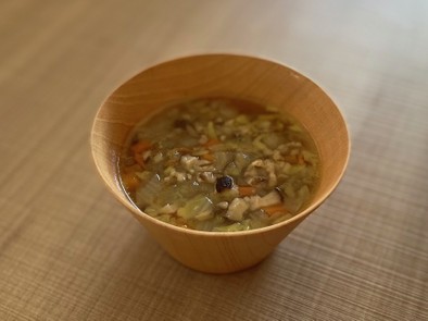 ぽかぽか 生姜スープの写真