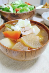 ✿根菜と里芋の芋煮風汁✿