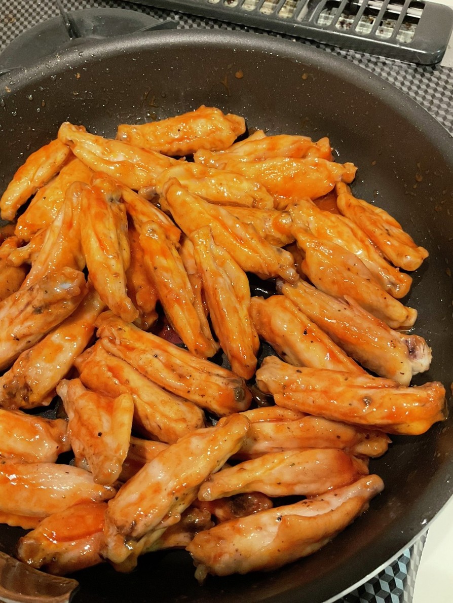 ライターバッファローウィングのレシピ