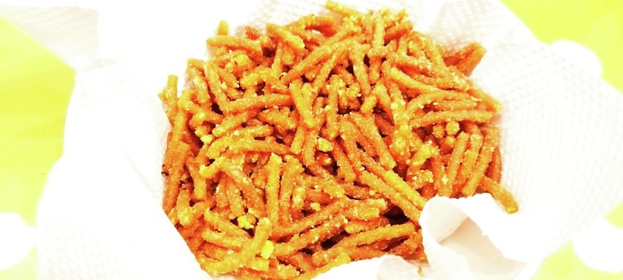 カリカリコーン＆ペッパーサルサのレシピ