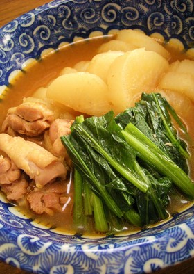 鶏と大根のコチュジャン煮