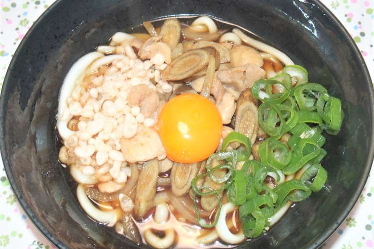 鶏ごぼう釜玉うどん レシピ 作り方 By 虎よ虎よ クックパッド 簡単おいしいみんなのレシピが377万品