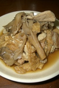 舞茸と豚肉の煮物