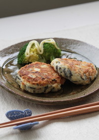 豆腐と塩こんぶの野菜おやき