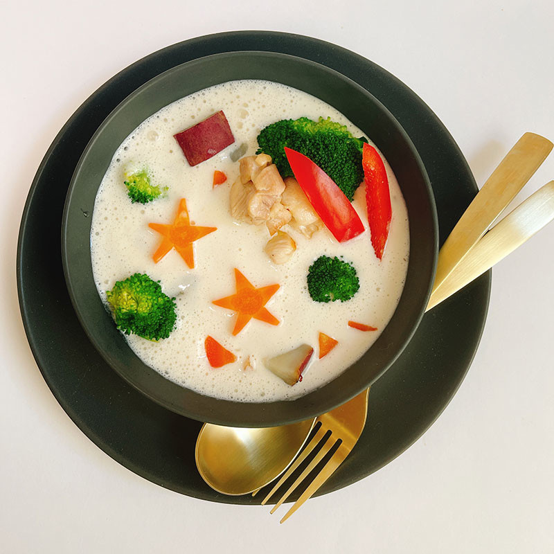 野菜の豆乳スープ（バイタミックスレシピ）の画像